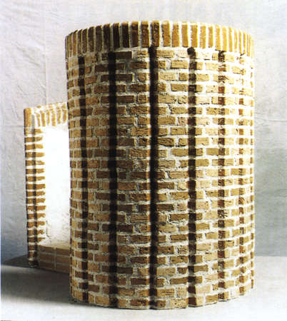 model of pulpit for Egedal Kirke